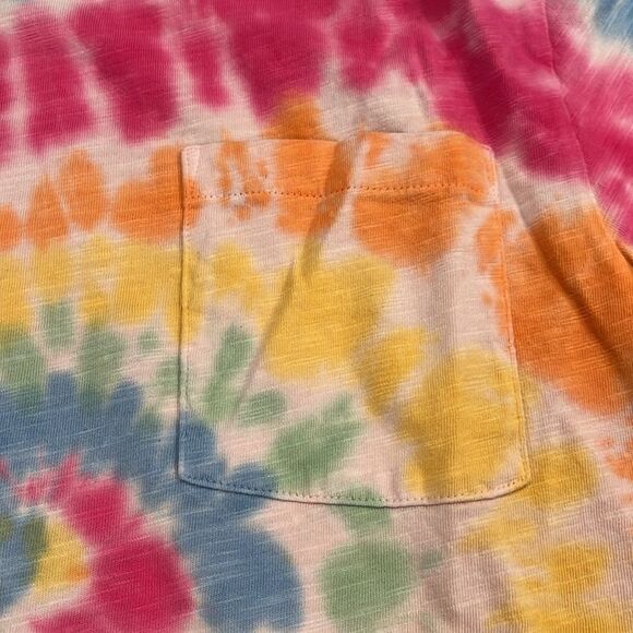 J.CREW garment dyed knit goods slub cotton yarns tie dye tshirt - M - Picture 5 of 5